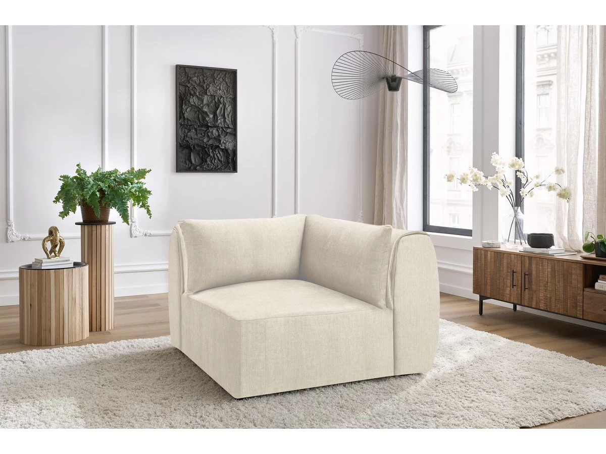 Angle Pour Canapé Modulable JEANNE Tissu Velours 4 Angle Pour Canapé Modulable JEANNE Tissu Velours – Image 2