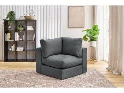 Angle Pour Canapé Modulable Ultra Moelleux PARIS Tissu -Velvet Magasin angle pour canape modulable ultra moelleux paris tissu 5