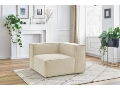 Angle Pour Canapé Modulable VAUBAN Velours Côtelé -Velvet Magasin angle pour canape modulable vauban velours cotele 2