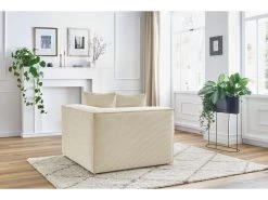 Angle Pour Canapé Modulable VAUBAN Velours Côtelé -Velvet Magasin angle pour canape modulable vauban velours cotele 4