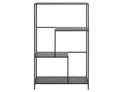 Bibliothèque H114 CASSANDRE Métal Et Effet Marbre -Velvet Magasin bibliotheque h114 cassandre metal et effet marbre 2