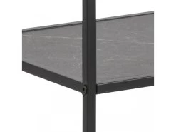 Bibliothèque H114 CASSANDRE Métal Et Effet Marbre -Velvet Magasin bibliotheque h114 cassandre metal et effet marbre 6