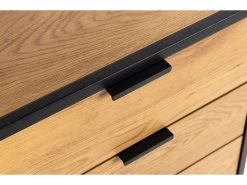 Bibliothèque H141 RENO Chêne Et Noir 19 Bibliothèque H141 RENO Chêne Et Noir -Velvet Magasin bibliotheque h141 reno chene et noir 7