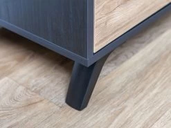 Bibliothèque H160 Cm ROMY Imitation Chêne Et Noir 19 Bibliothèque H160 Cm ROMY Imitation Chêne Et Noir -Velvet Magasin bibliotheque h160 cm romy imitation chene et noir 7