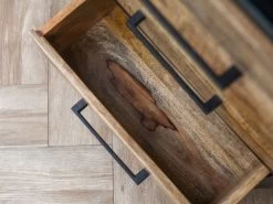 Bibliothèque H190 Cm BEAUBOURG Bois Massif De Manguier -Velvet Magasin bibliotheque h190 cm beaubourg bois massif de manguier 4