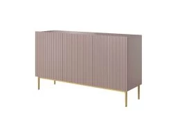 Buffet 3 Portes 150 Cm KASHA Pieds Or -Velvet Magasin buffet 3 portes 150 cm kasha pieds or 4