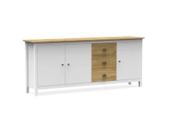 Buffet 3 Portes 190 Cm ARAS Pin Massif