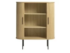 Buffet Haut 2 Portes 100 Cm PAULINA Placage Chêne Massif 17 Buffet Haut 2 Portes 100 Cm PAULINA Placage Chêne Massif -Velvet Magasin buffet haut 2 portes 100 cm paulina placage chene massif 6