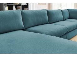 Canapé D'angle Fixe 100% Modulable Ultra Moelleux PARIS Tissu Avec 3 Chauffeuses, 1 Méridienne, 1 Angle, 1 Pouf 17 Canapé D'angle Fixe 100% Modulable Ultra Moelleux PARIS Tissu Avec 3 Chauffeuses, 1 Méridienne, 1 Angle, 1 Pouf -Velvet Magasin canape d angle fixe 100 modulable ultra moelleux paris tissu avec 3 chauffeuses 1 meridienne 1 angle 1 pouf 5