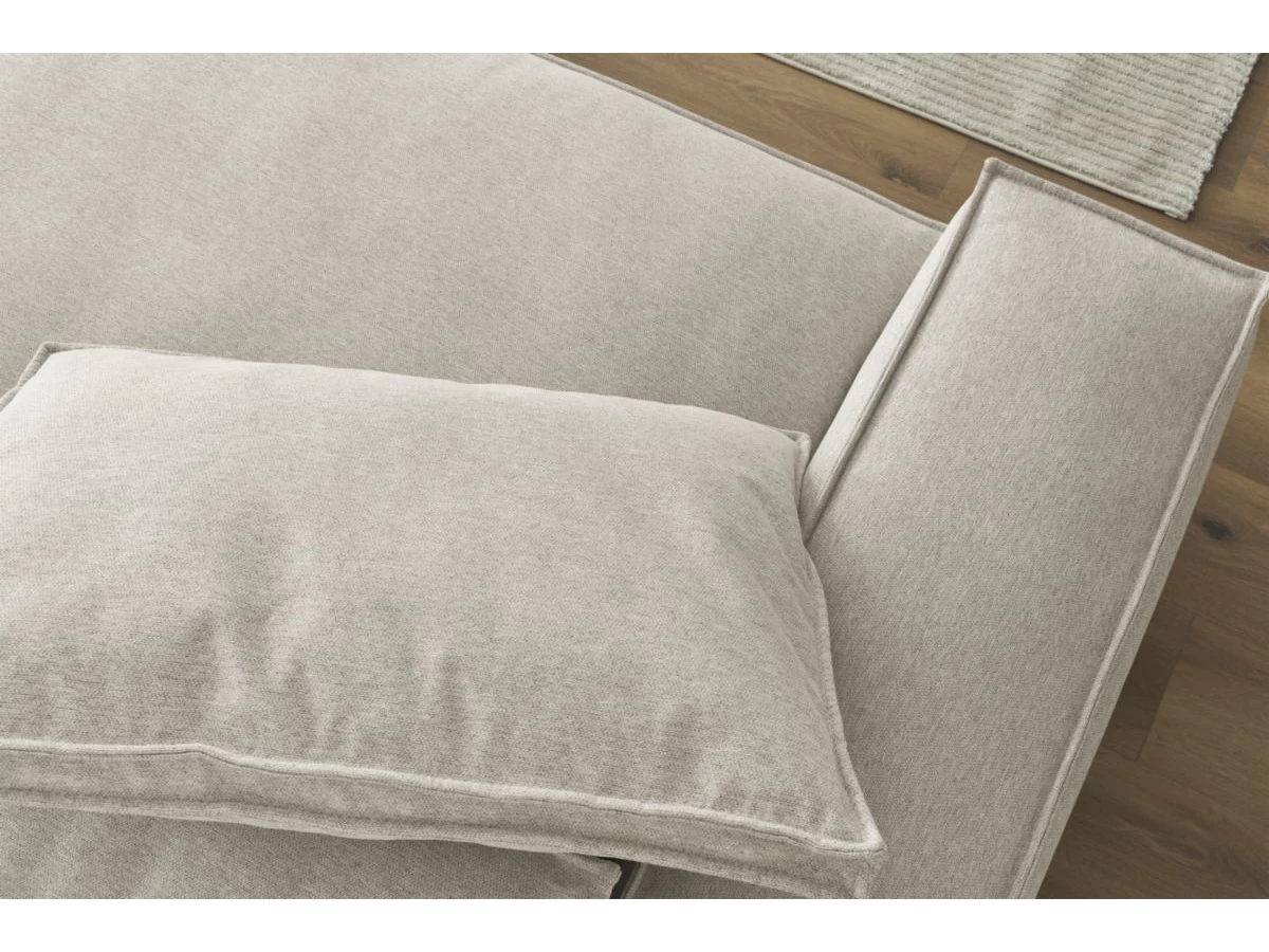 Canapé D'angle Réversible BOHEME Tissu Chiné 11 Canapé D'angle Réversible BOHEME Tissu Chiné – Image 9