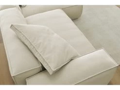 Canapé D'angle Réversible BOHEME Velours Côtelé -Velvet Magasin canape d angle fixe boheme velours cotele 7