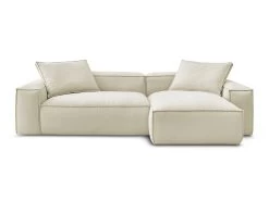 Canapé D'angle Réversible BOHEME Velours Côtelé -Velvet Magasin canape d angle fixe boheme velours cotele 8