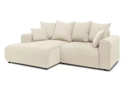 Canapé D'angle Fixe ENJOY Velours Côtelé