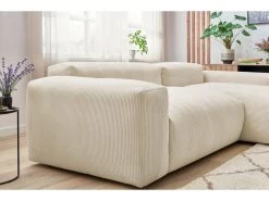 Canapé D'angle Fixe LAFAYETTE Velours Côtelé Ultra Moelleux 17 Canapé D'angle Fixe LAFAYETTE Velours Côtelé Ultra Moelleux -Velvet Magasin canape d angle fixe lafayette velours cotele ultra moelleux 5