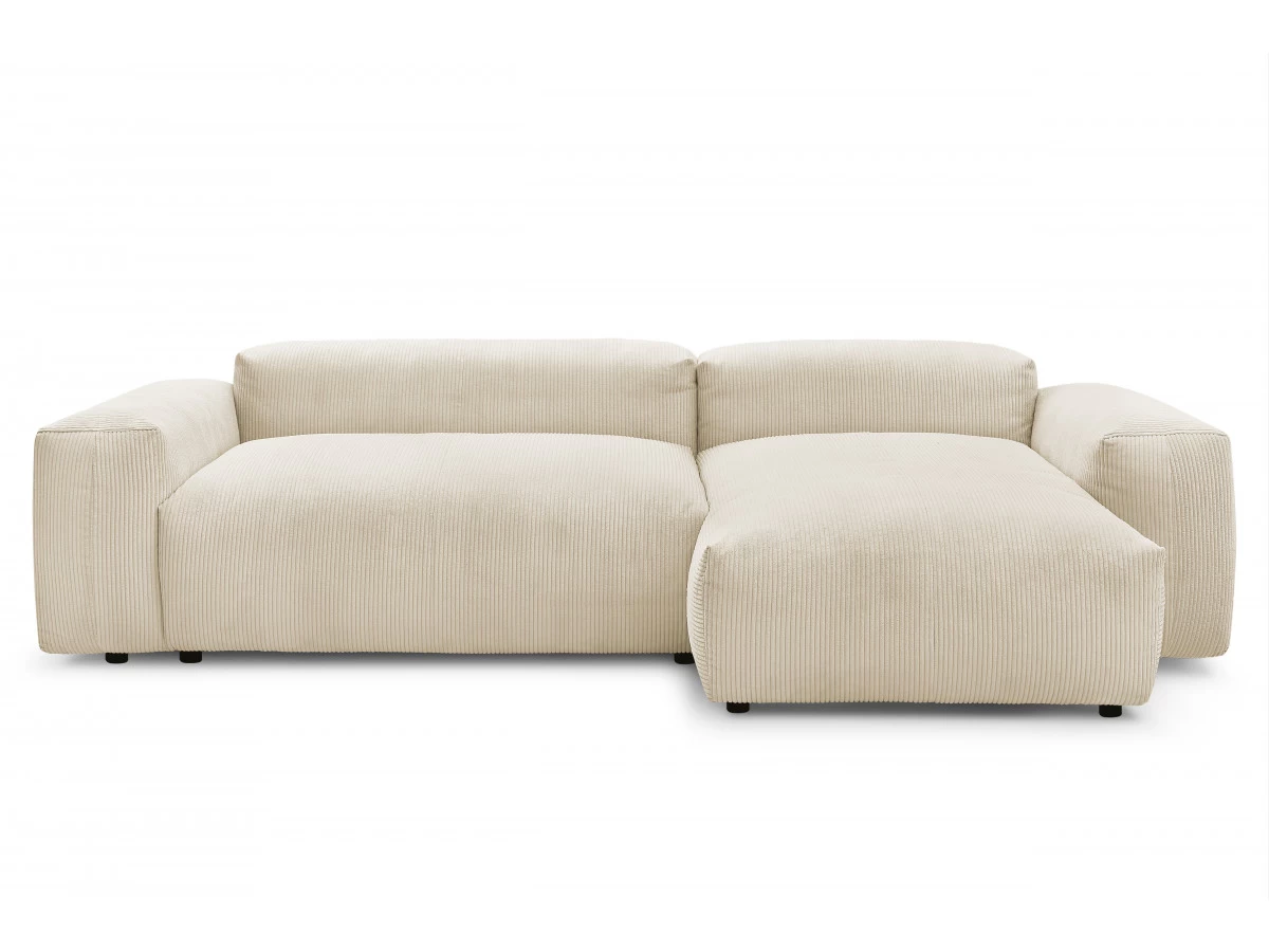 Canapé D'angle Fixe LAFAYETTE Velours Côtelé Ultra Moelleux 10 Canapé D'angle Fixe LAFAYETTE Velours Côtelé Ultra Moelleux – Image 8