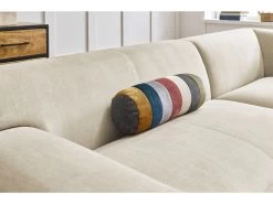 Canapé D'angle Fixe LAVENA Tissu Velours -Velvet Magasin canape d angle fixe lavena tissu velours 7