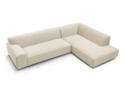 Canapé D'angle Fixe LAVENA Tissu Velours -Velvet Magasin canape d angle fixe lavena tissu velours 9