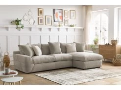 Canapé D'angle Fixe LAZARE 14 Canapé D'angle Fixe LAZARE -Velvet Magasin canape d angle fixe lazare 2