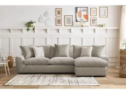 Canapé D'angle Fixe LAZARE 15 Canapé D'angle Fixe LAZARE -Velvet Magasin canape d angle fixe lazare 3