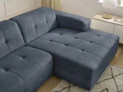 Canapé D'angle Fixe LENA -Velvet Magasin canape d angle fixe lena 4