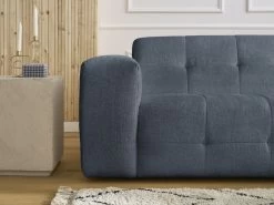 Canapé D'angle Fixe LENA -Velvet Magasin canape d angle fixe lena 8