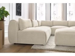 Canapé D'angle Fixe Modulable JEANNE Tissu Velours Avec 4 Chauffeuses, 1 Angle Et 1 Pouf 17 Canapé D'angle Fixe Modulable JEANNE Tissu Velours Avec 4 Chauffeuses, 1 Angle Et 1 Pouf -Velvet Magasin canape d angle fixe modulable jeanne tissu velours avec 4 chauffeuses 1 angle et 1 pouf 5