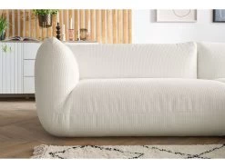 Canapé D'angle Fixe Modulable LECOMTE Avec Chauffeuse -Velvet Magasin canape d angle fixe modulable lecomte avec chauffeuse 5