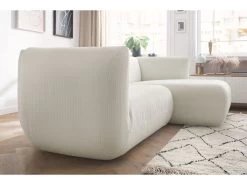 Canapé D'angle Fixe Modulable LECOMTE Avec Chauffeuse -Velvet Magasin canape d angle fixe modulable lecomte avec chauffeuse 6