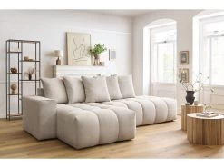 Mont Blanc Canapé D'angle Fixe MONT-BLANC Tissu 15 Mont Blanc Canapé D'angle Fixe MONT-BLANC Tissu -Velvet Magasin canape d angle fixe mont blanc tissu 3