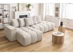 Mont Blanc Canapé D'angle Fixe MONT-BLANC Tissu 16 Mont Blanc Canapé D'angle Fixe MONT-BLANC Tissu -Velvet Magasin canape d angle fixe mont blanc tissu 4