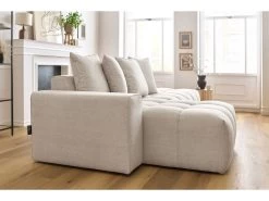 Mont Blanc Canapé D'angle Fixe MONT-BLANC Tissu 17 Mont Blanc Canapé D'angle Fixe MONT-BLANC Tissu -Velvet Magasin canape d angle fixe mont blanc tissu 5