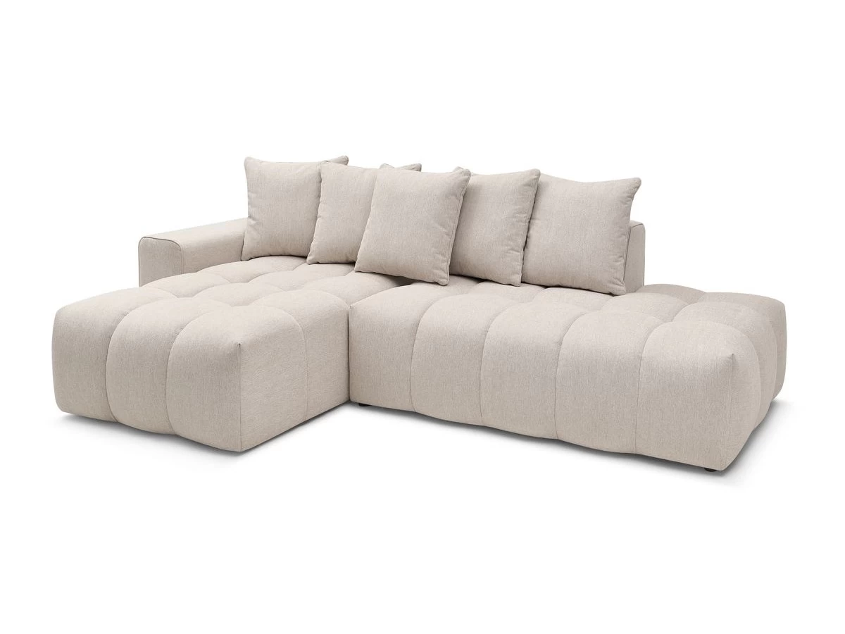 Mont Blanc Canapé D'angle Fixe MONT-BLANC Tissu 3 Mont Blanc Canapé D'angle Fixe MONT-BLANC Tissu