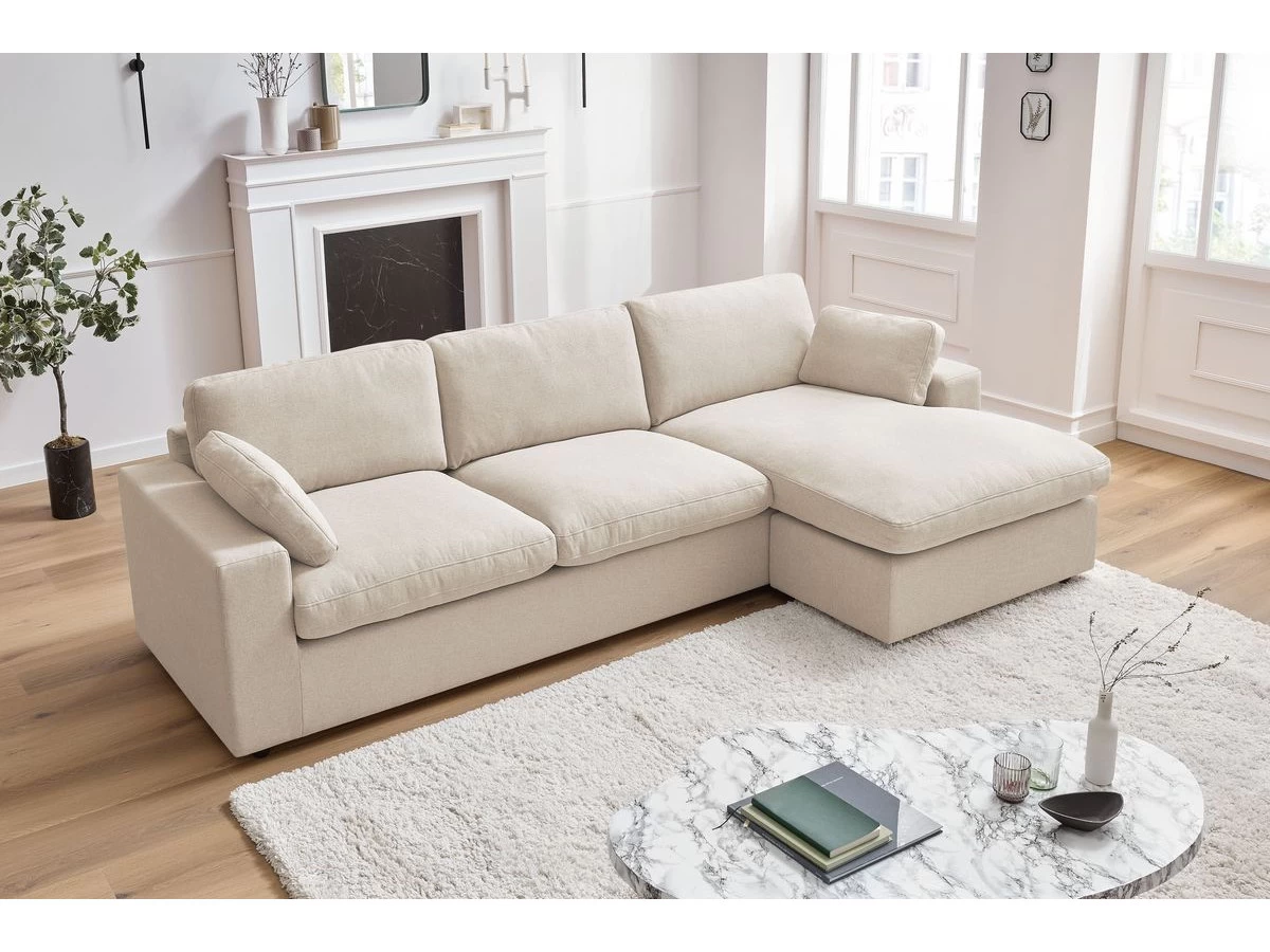 Canapé D'angle Fixe Réversible BELAIR 6 Canapé D'angle Fixe Réversible BELAIR – Image 4