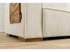 Canapé D'angle Fixe Réversible NIHAD Édition Limitée Velours Côtelé -Velvet Magasin canape d angle fixe reversible nihad edition limitee velours cotele 6