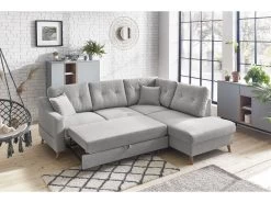 Canapé D'angle L Convertible SWEDEN 17 Canapé D'angle L Convertible SWEDEN -Velvet Magasin canape d angle l convertible sweden 5