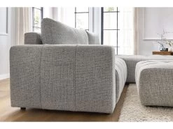 Canapé D'angle Réversible Convertible Coffre ARSENE Avec Pouf 21 Canapé D'angle Réversible Convertible Coffre ARSENE Avec Pouf -Velvet Magasin canape d angle reversible convertible coffre arsene avec pouf 9