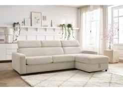 Canapé D'angle Réversible Convertible Coffre MONACO Tissu Lisse 17 Canapé D'angle Réversible Convertible Coffre MONACO Tissu Lisse -Velvet Magasin canape d angle reversible convertible coffre monaco tissu lisse 5