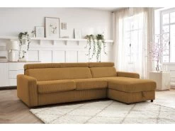 Canapé D'angle Réversible Convertible Coffre MONACO Velours Côtelé 14 Canapé D'angle Réversible Convertible Coffre MONACO Velours Côtelé -Velvet Magasin canape d angle reversible convertible coffre monaco velours cotele 2