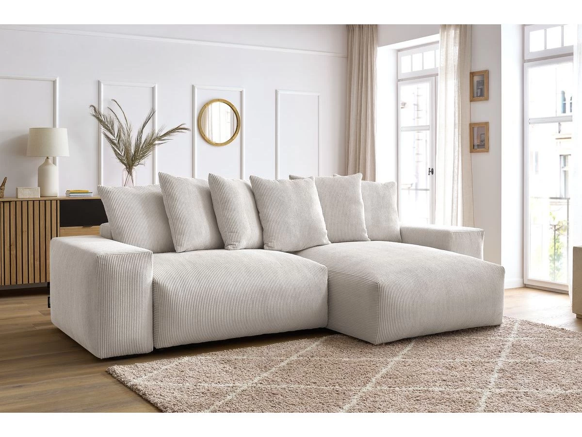 Canapé D'angle Réversible Convertible Coffre Ultra Moelleux VOLTAIRE 4 Canapé D'angle Réversible Convertible Coffre Ultra Moelleux VOLTAIRE – Image 2