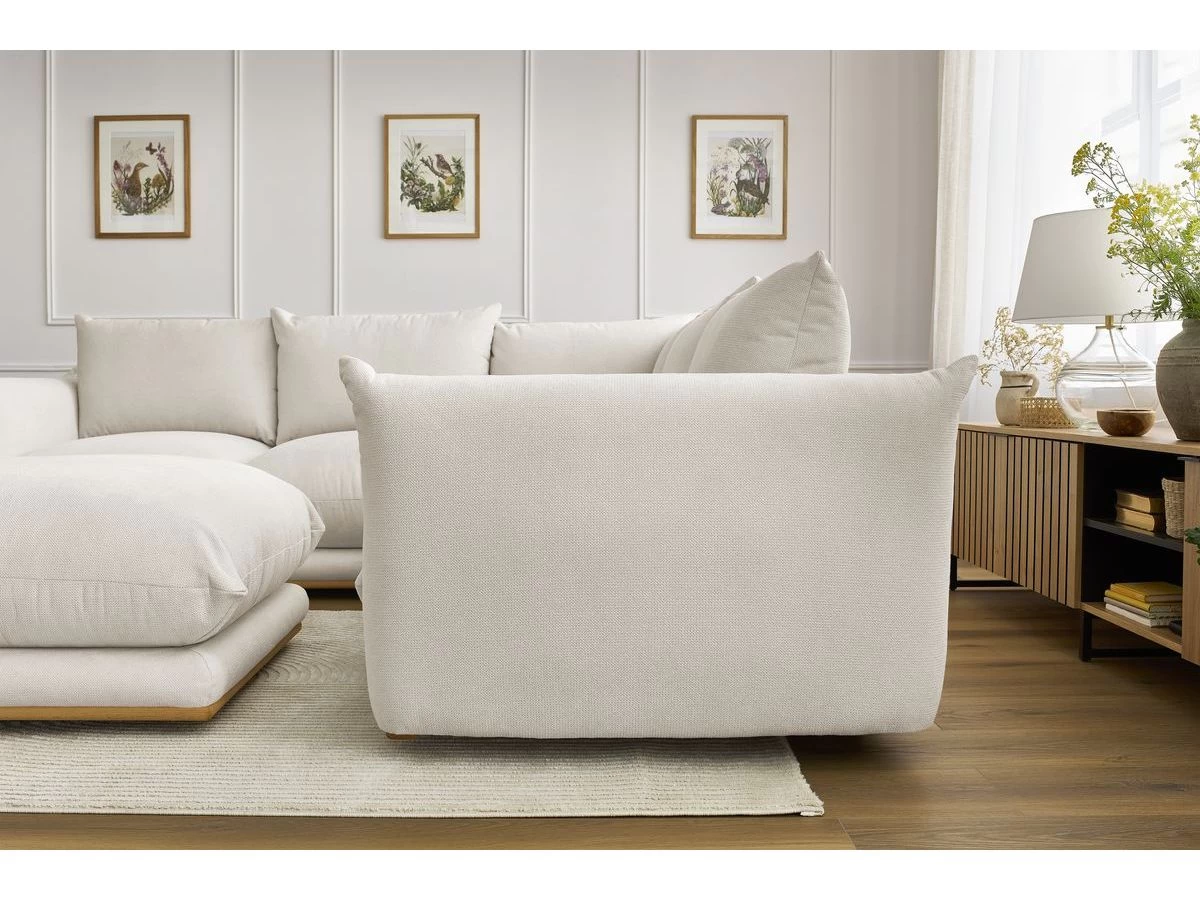 Canapé D'angle Réversible Ultra Moelleux ERNEST Avec Pouf 9 Canapé D'angle Réversible Ultra Moelleux ERNEST Avec Pouf – Image 7