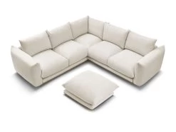 Canapé D'angle Réversible Ultra Moelleux ERNEST Avec Pouf 21 Canapé D'angle Réversible Ultra Moelleux ERNEST Avec Pouf -Velvet Magasin canape d angle reversible ultra moelleux ernest avec pouf 9