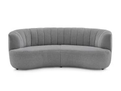 Canapé Design Fixe VENDÔME Tissu Bouclette -Velvet Magasin canape design fixe vendome tissu bouclette 9