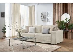 Canapé Droit Convertible Coffre EMILE 14 Canapé Droit Convertible Coffre EMILE -Velvet Magasin canape droit convertible coffre emile 2