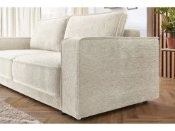 Canapé Droit Convertible Coffre EMILE 17 Canapé Droit Convertible Coffre EMILE -Velvet Magasin canape droit convertible coffre emile 5