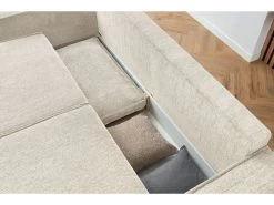 Canapé Droit Convertible Coffre EMILE 19 Canapé Droit Convertible Coffre EMILE -Velvet Magasin canape droit convertible coffre emile 7