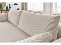 Canapé Droit Convertible Coffre MARCEL Velours Côtelé 21 Canapé Droit Convertible Coffre MARCEL Velours Côtelé -Velvet Magasin canape droit convertible coffre marcel velours cotele 9