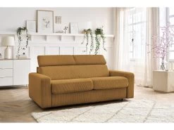 Canapé Droit Convertible MONACO Ouverture Express Velours Côtelé 14 Canapé Droit Convertible MONACO Ouverture Express Velours Côtelé -Velvet Magasin canape droit convertible monaco ouverture express velours cotele 2