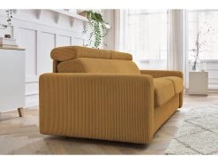 Canapé Droit Convertible MONACO Ouverture Express Velours Côtelé 18 Canapé Droit Convertible MONACO Ouverture Express Velours Côtelé -Velvet Magasin canape droit convertible monaco ouverture express velours cotele 6