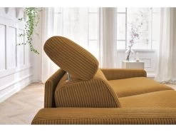 Canapé Droit Convertible MONACO Ouverture Express Velours Côtelé 20 Canapé Droit Convertible MONACO Ouverture Express Velours Côtelé -Velvet Magasin canape droit convertible monaco ouverture express velours cotele 8