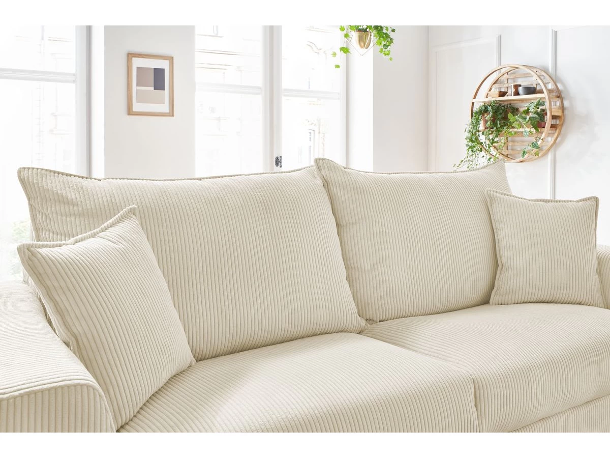 Canapé Droit Convertible Ouverture Express AUGUSTIN Velours Côtelé 11 Canapé Droit Convertible Ouverture Express AUGUSTIN Velours Côtelé – Image 9